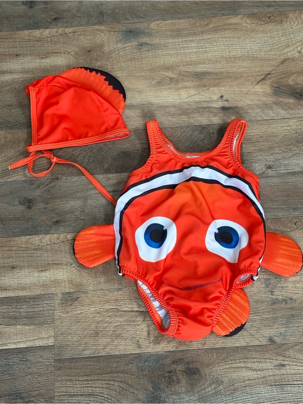 Bright Orange Infant Swimsuit
